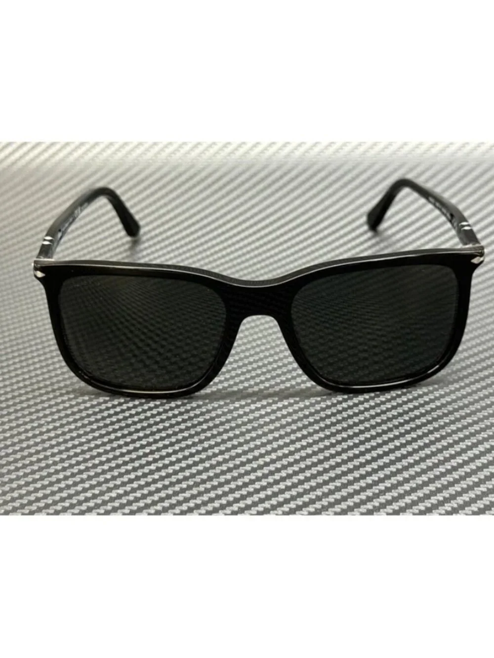 New Persol Men Black Sunglasses 56-19-145